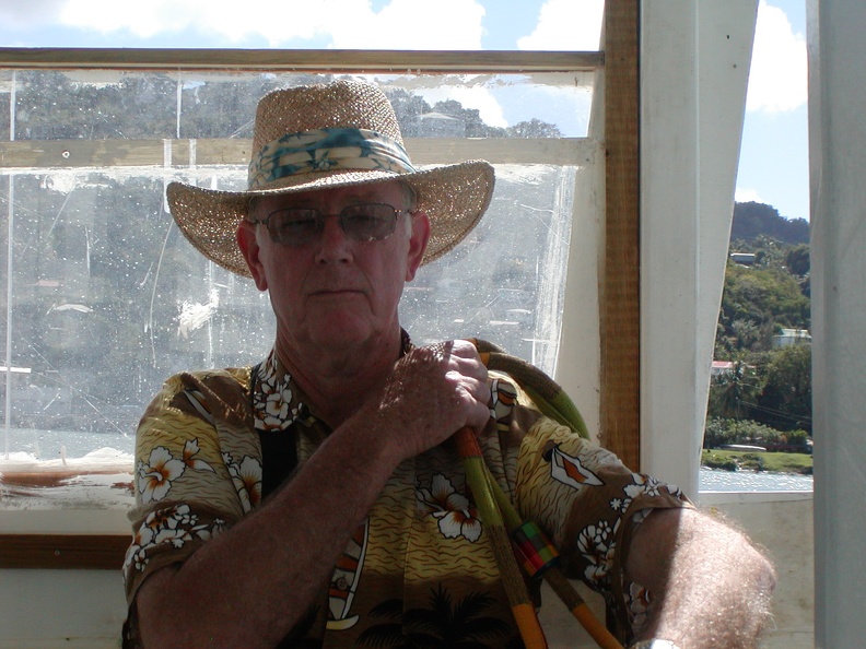 St Lucia_ Mark on Ferry.JPG